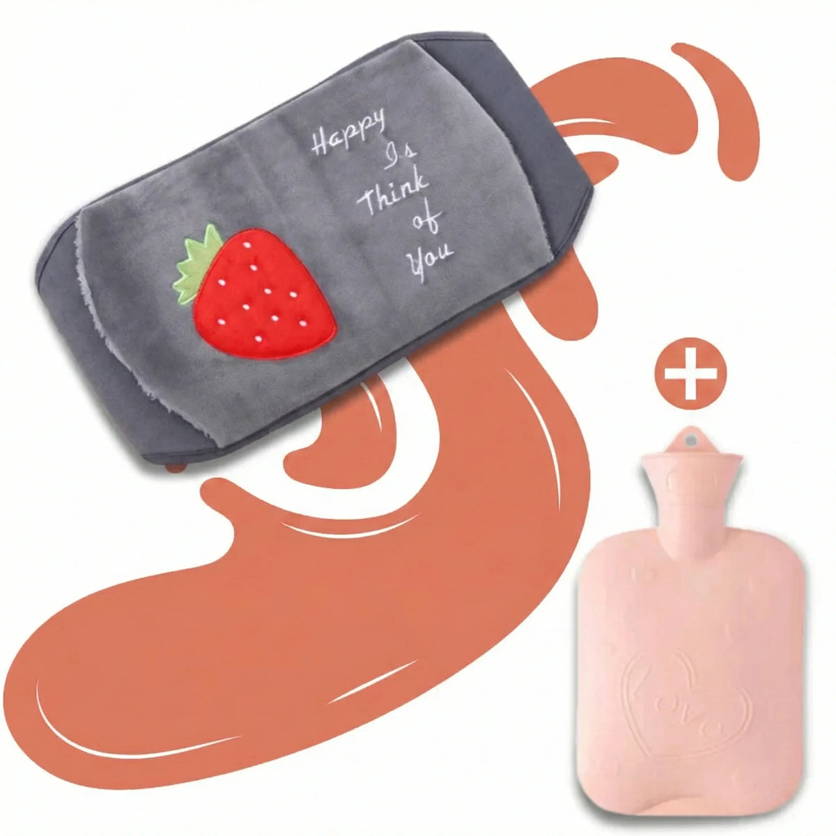 Bouillotte-Ceinture-A-Eau-Gris-Dessin-Fraise