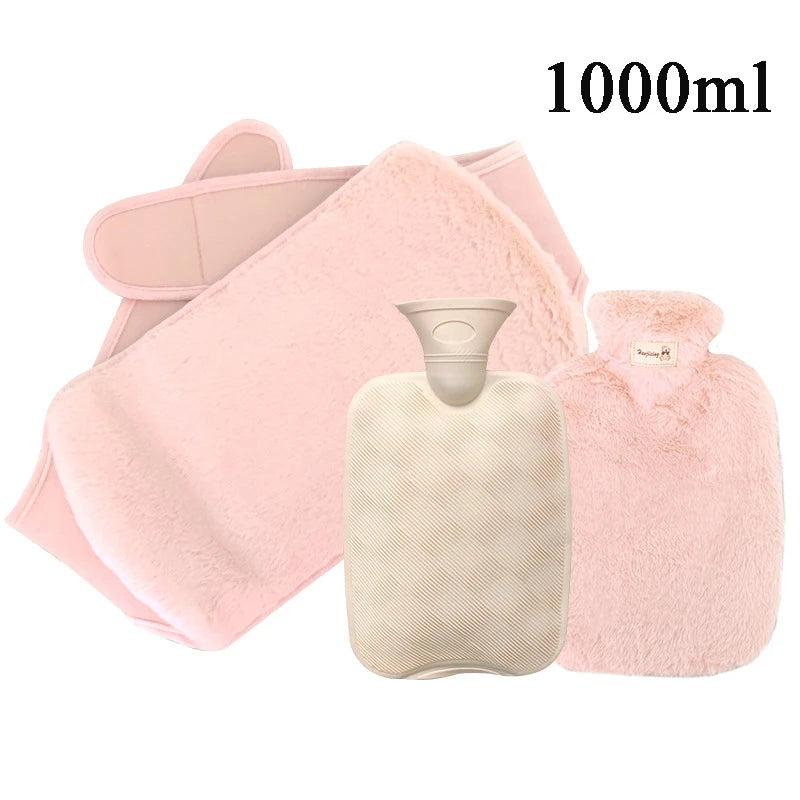 Bouillotte-Ceinture-A-Eau-Housse-Moumoute-Rose-1L