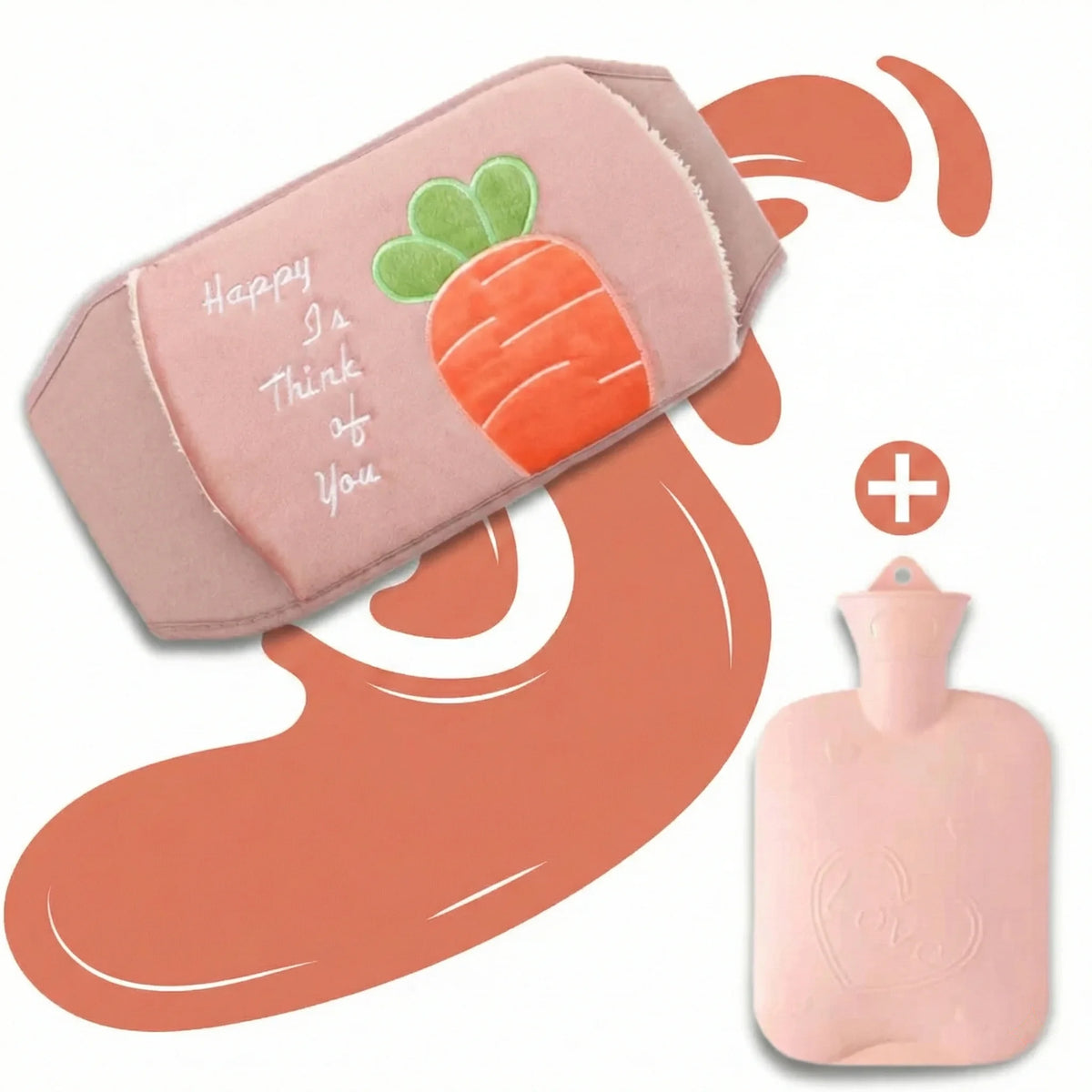 Bouillotte-Ceinture-A-Eau-Rose-Dessin-Carotte