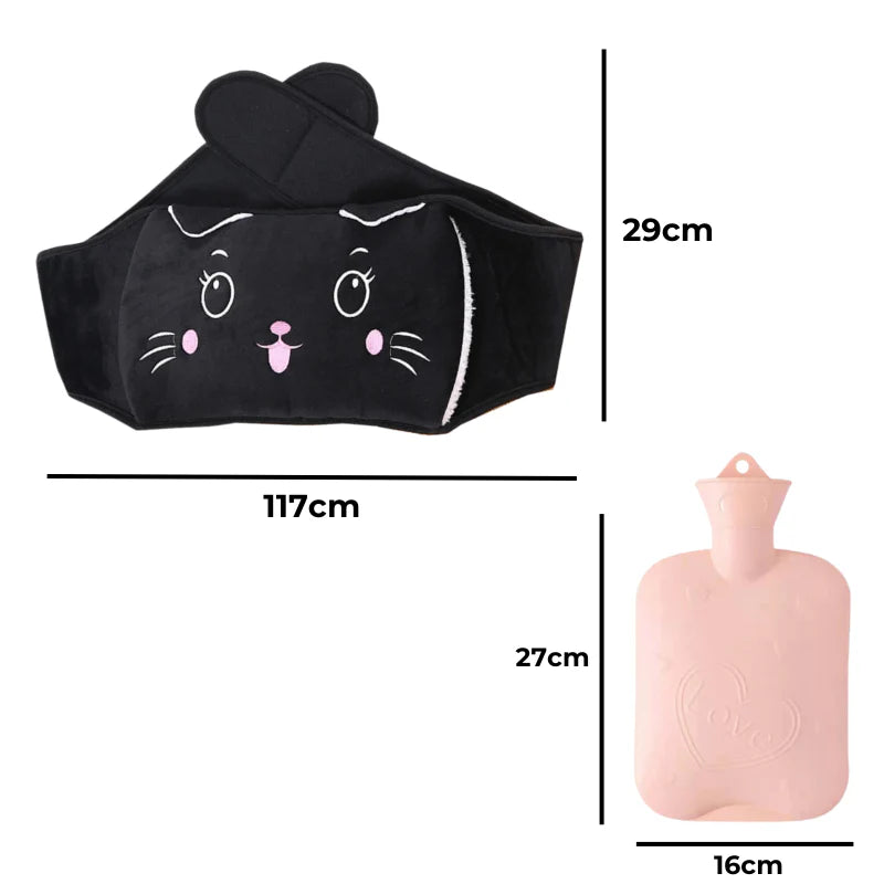 Bouillotte-Ceinture-Chauffante-Chat-Mignon-2