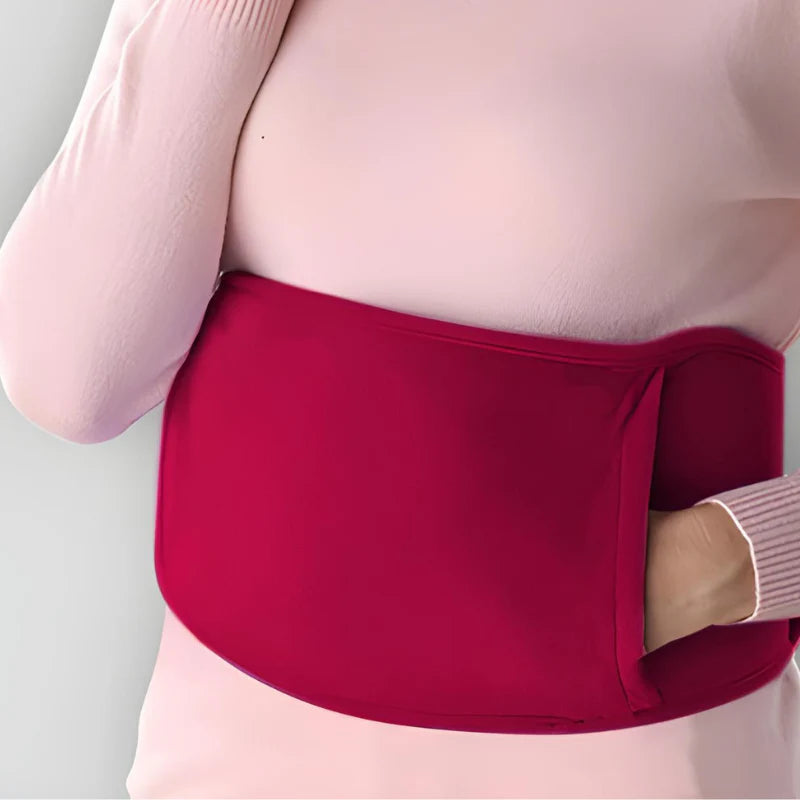 Bouillotte Ceinture à Eau Chaude – Format Ajustable & Chaleur Confort