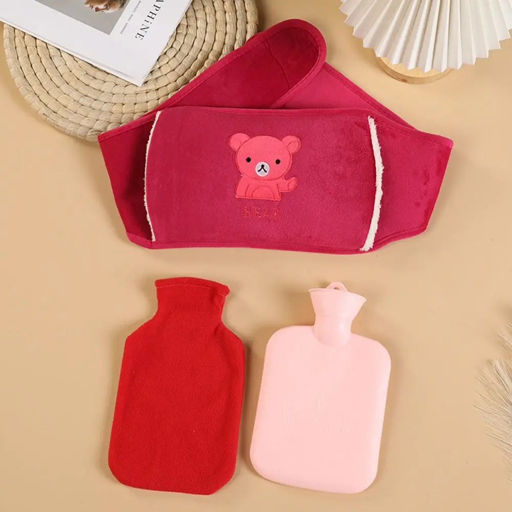 Bouillotte-Ceinture-Eau-Chaude-Nousnours-Peluche-Rouge