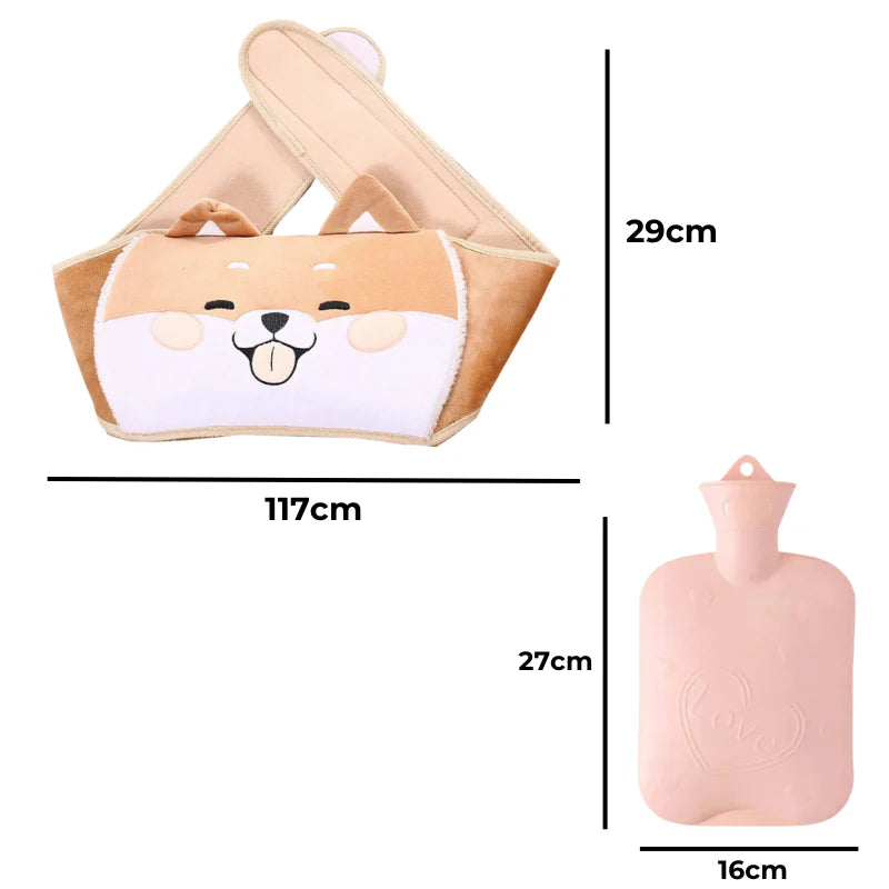 Bouillotte-Ceinture-Eau-Chaude-Shiba-Inu-Kawaii-1