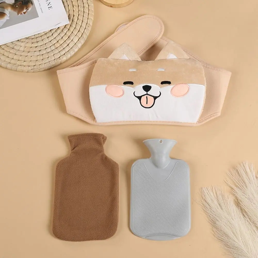 Bouillotte-Ceinture-Eau-Chaude-Shiba-Inu-Kawaii-Beige-1