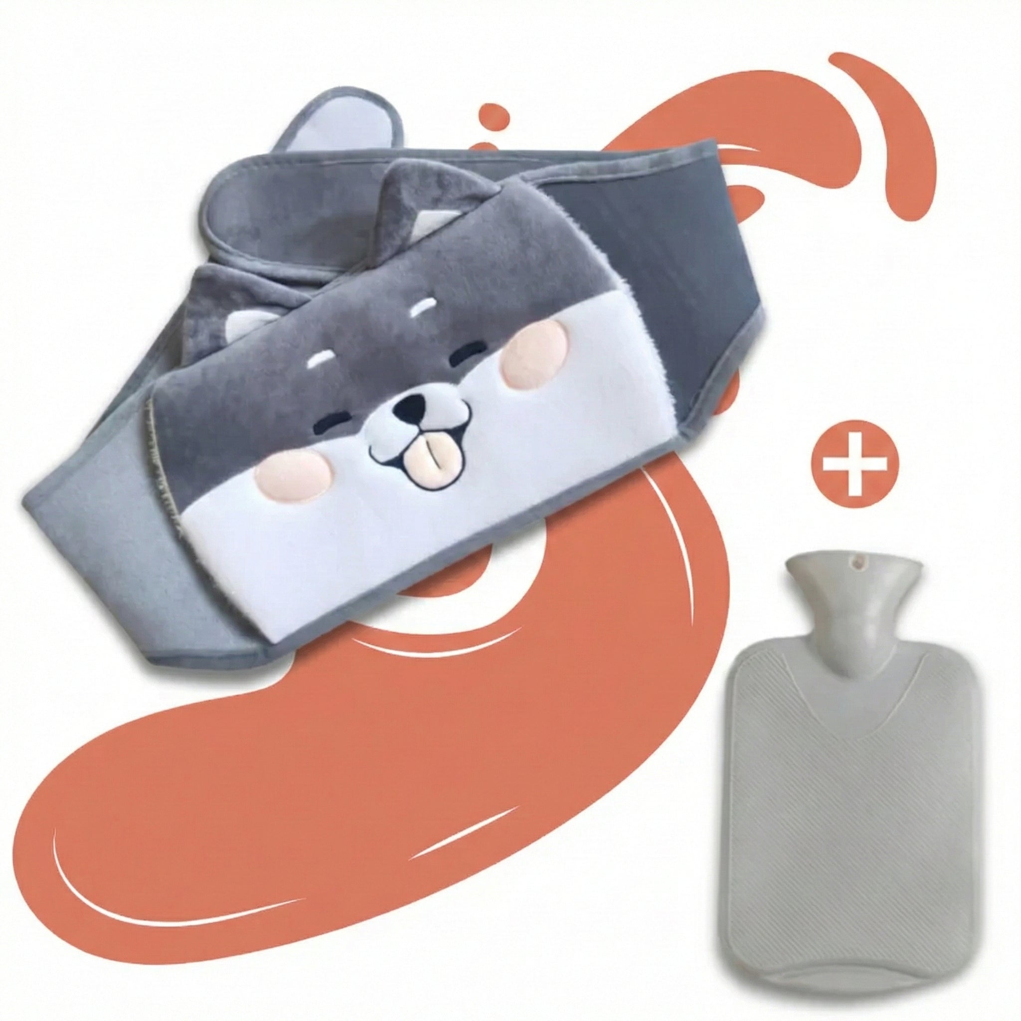 Bouillotte-Ceinture-Eau-Chaude-Shiba-Inu-Kawaii-Shiba-Gris