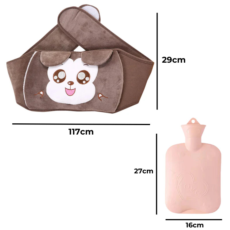 Bouillotte-Ceinture-Eau-Chaude-Singe-Kawaii-3