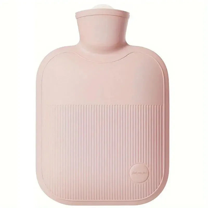 Bouillotte Eau Chaude 1L Avec Ou Sans Housse Douce - Soulage les Douleurs & Détend