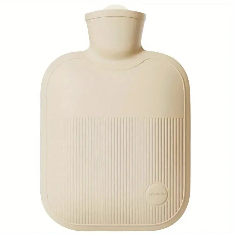 Bouillotte Eau Chaude 1L Avec Ou Sans Housse Douce - Soulage les Douleurs & Détend