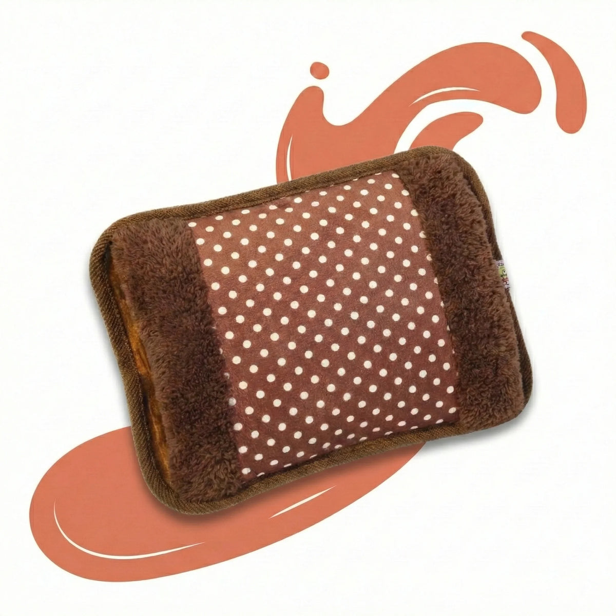 Bouillotte-Electrique-Rechargeable-Chauffe-Mains-Soulagement-de-la-Douleur-Marron