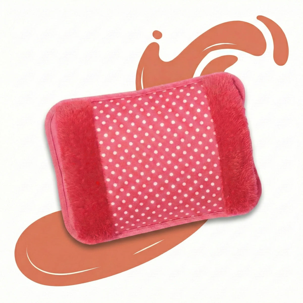 Bouillotte-Electrique-Rechargeable-Chauffe-Mains-Soulagement-de-la-Douleur-Rose