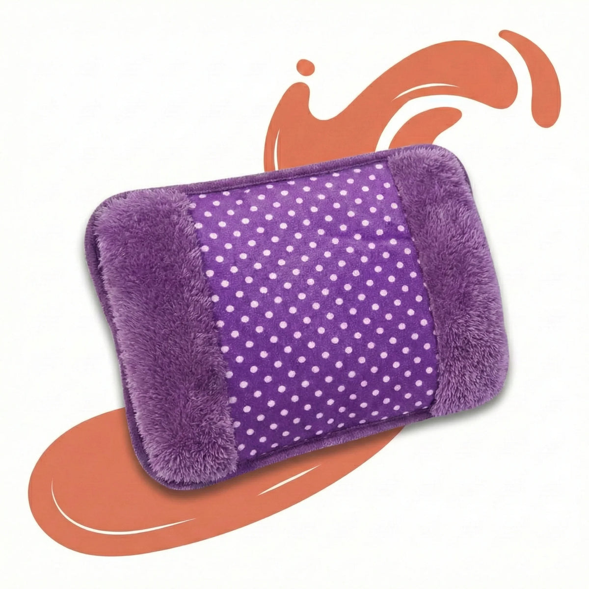 Bouillotte-Electrique-Rechargeable-Chauffe-Mains-Soulagement-de-la-Douleur-Violet