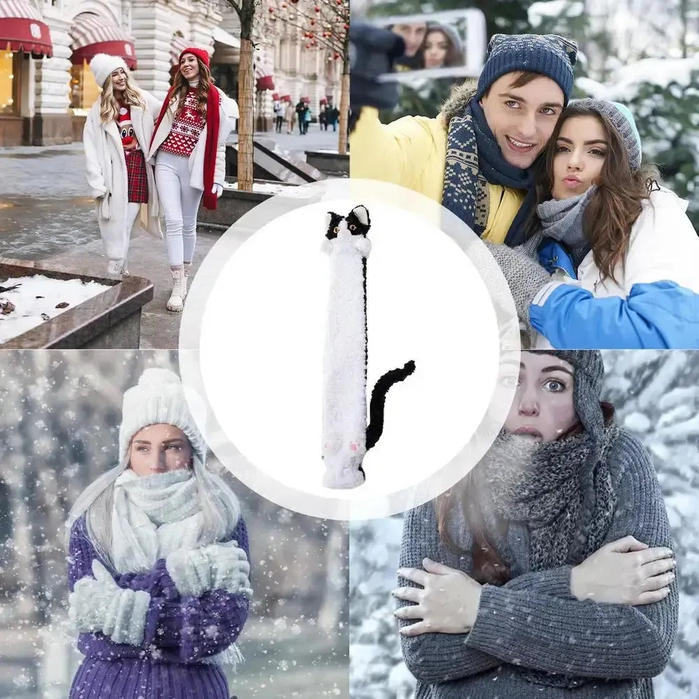 Bouillotte Longue Peluche Chat 2L