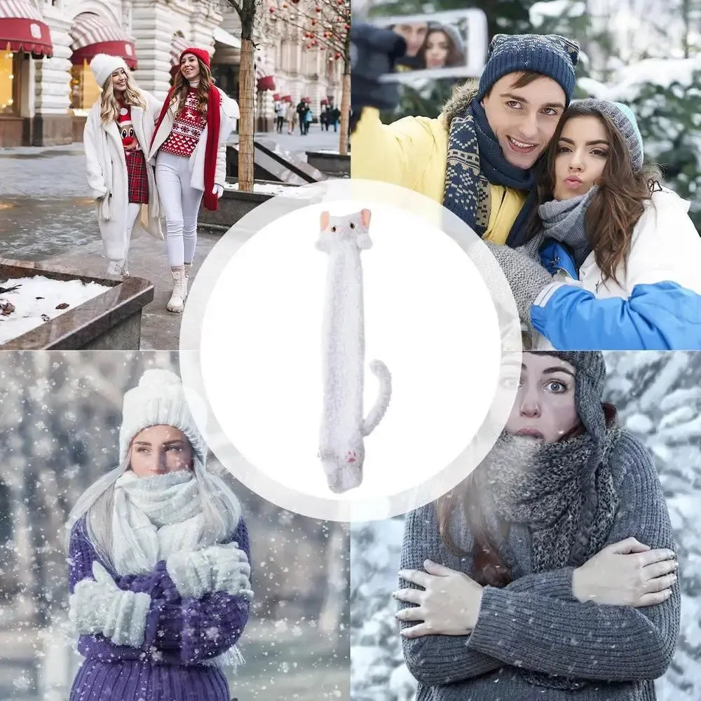 Bouillotte Longue Peluche Chat 2L