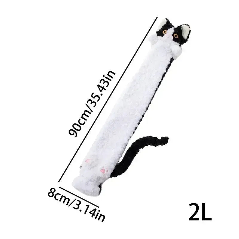 Bouillotte Longue Peluche Chat 2L