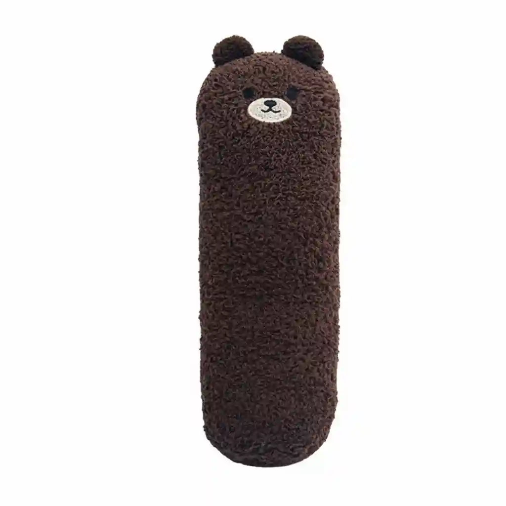 Bouillotte-Ours-Marron-Foncé-Microondes