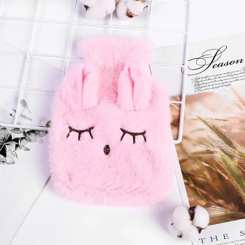 Bouillotte Peluche Kawaii Lapin – Housse Ultra Douce & Confort
