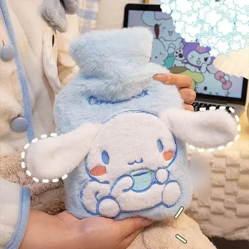 Bouillotte Peluche Kawaii Sanrio 1L - Chaleur Douce & Confort Pour l’Hiver