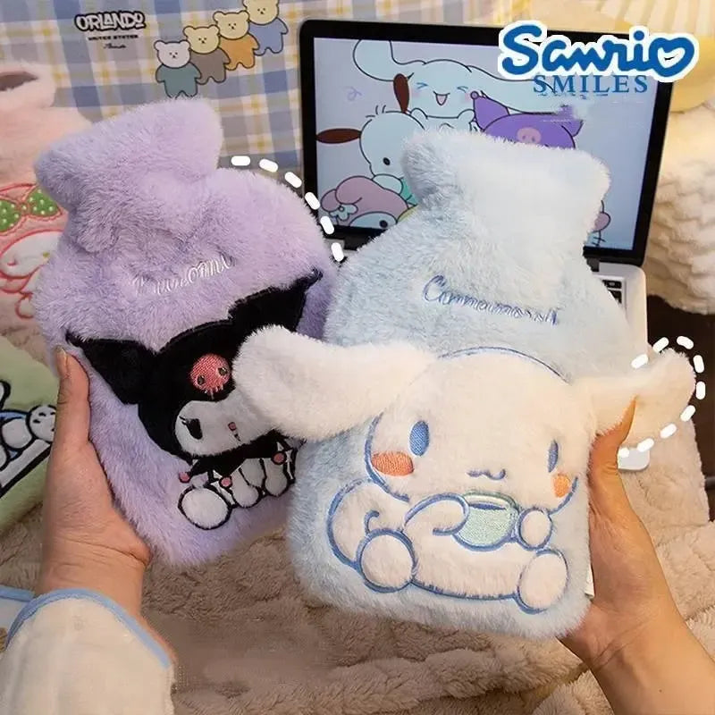 Bouillotte Peluche Kawaii Sanrio 1L - Chaleur Douce & Confort Pour l’Hiver