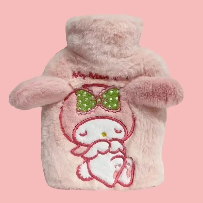 Bouillotte Peluche Kawaii Sanrio 1L - Chaleur Douce & Confort Pour l’Hiver