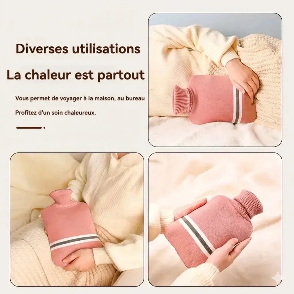 Bouillotte-Tricotee-2-Litres-Soulage-Cou-Ventre-Douleurs-Musculaires-55