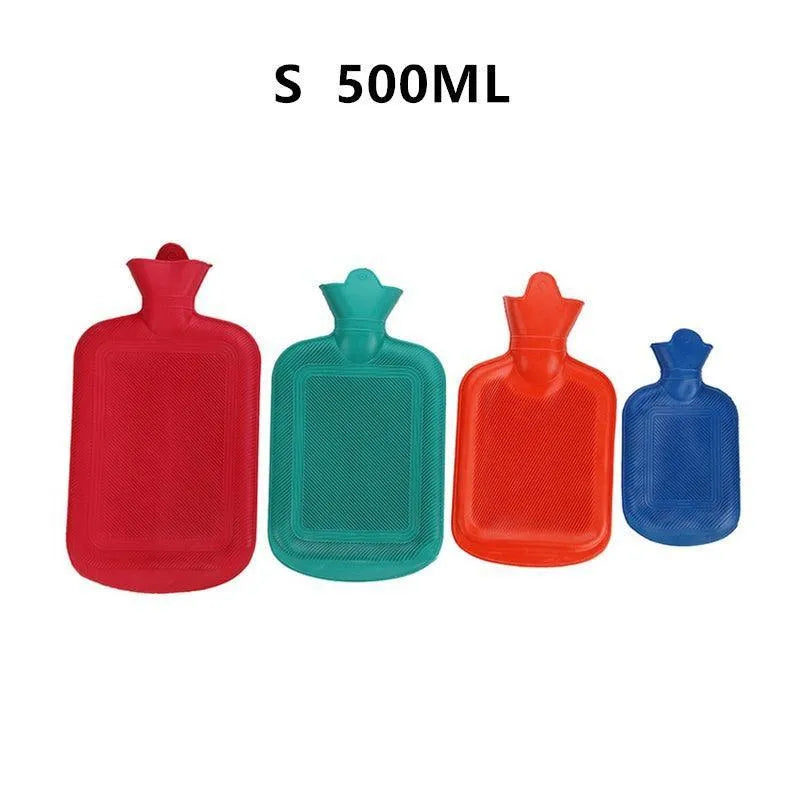 Bouillotte à Eau Chaude en Caoutchouc – Chaleur Douce & Soulagement des Douleurs