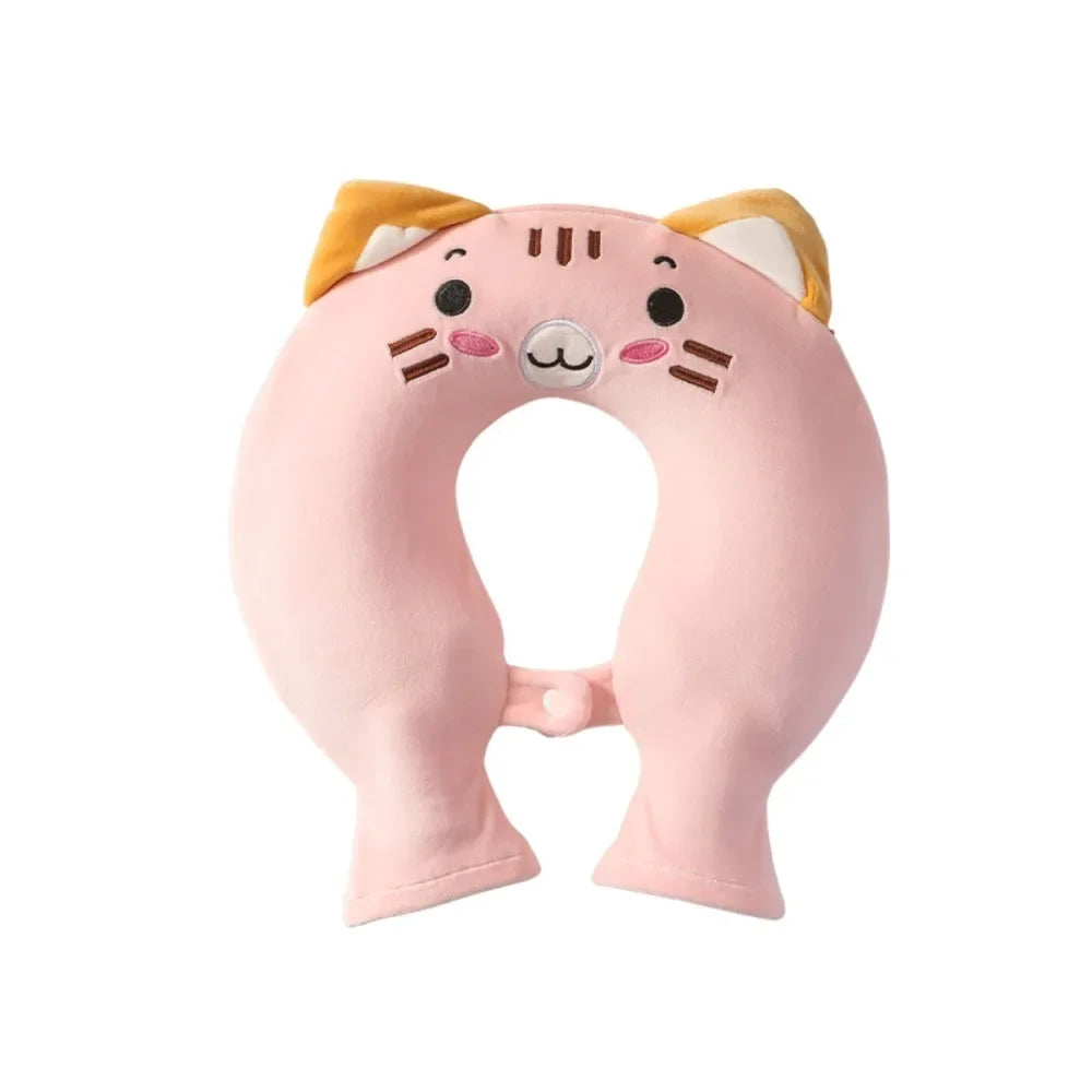 Bouillotte Cervicale Chat Rose 1
