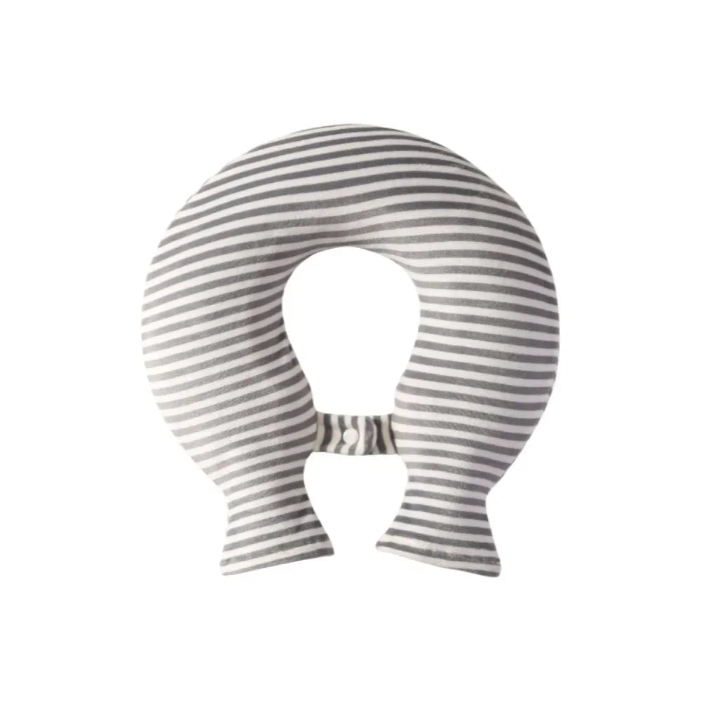 Bouillotte Cervicale Grise à Rayures 1