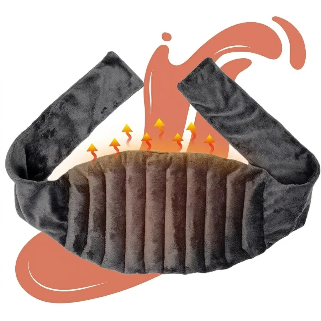 Bouillotte Cervicale Micro-Ondes pour Nuque et Épaules | Coussin Chauffant Doux