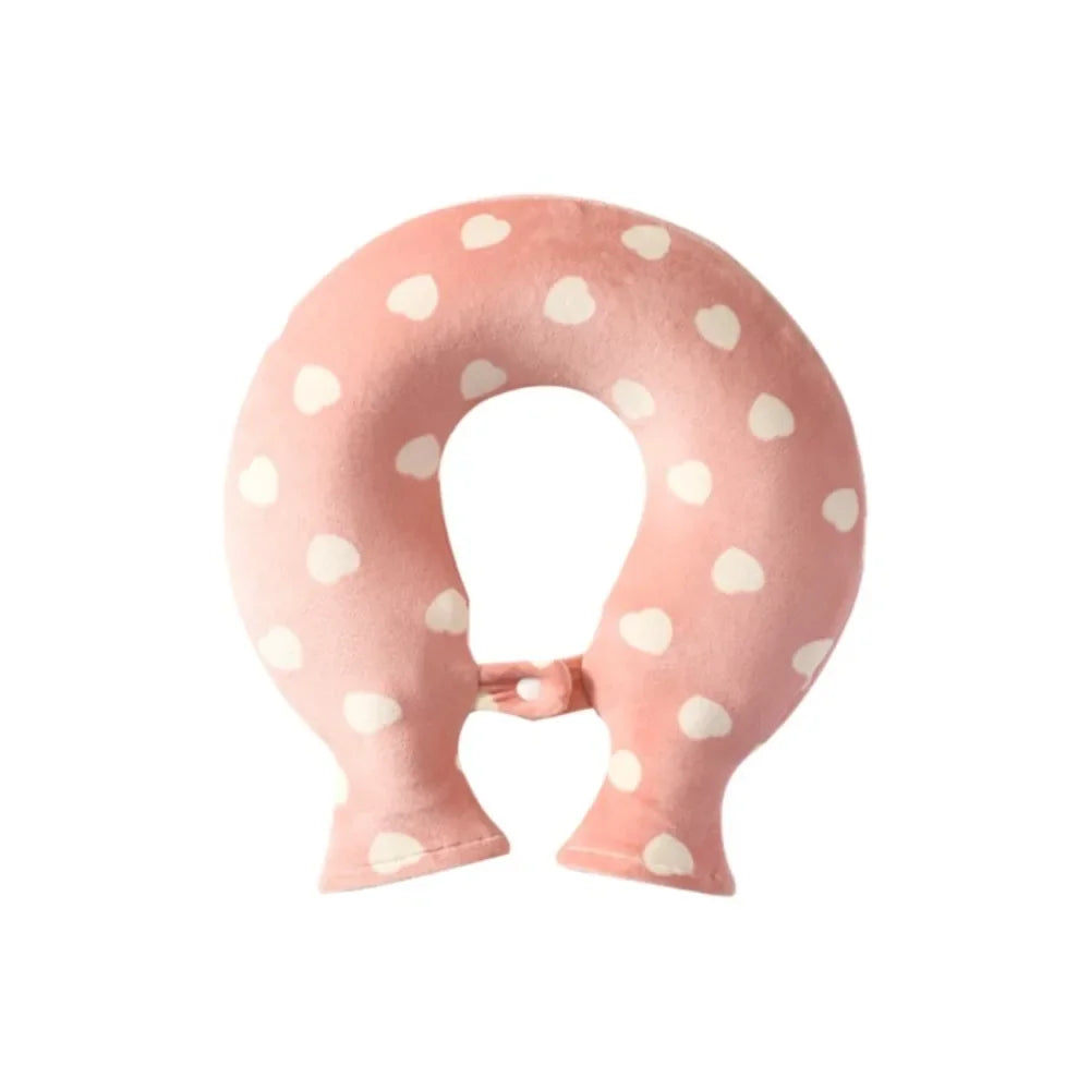 Bouillotte Cervicale à Motif Cœurs 1