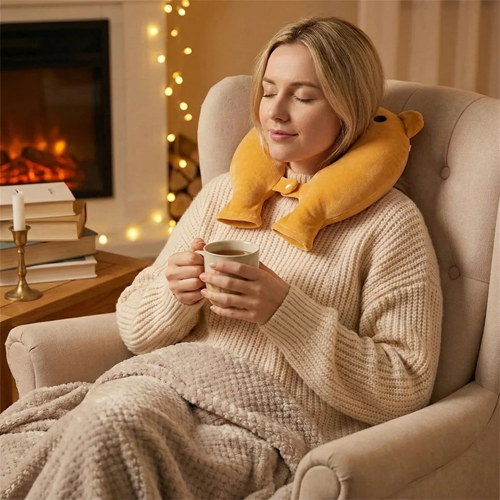 Bouillotte_Cervicale_Ours_Jaune_en_Peluche_Douce_5