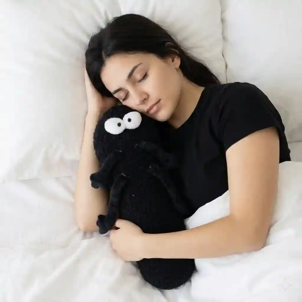 Bouillotte Micro-ondes Drôle de Bébête en Peluche.