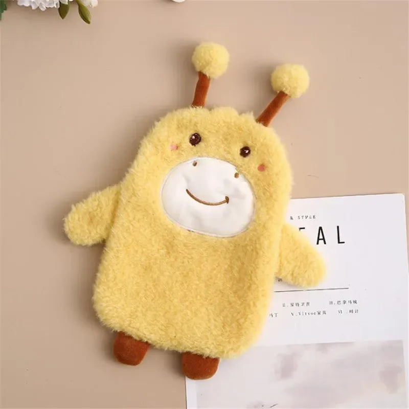 Bouillotte_En_Peluche_Animaux_Mignon_350ml_Girafe_Jaune