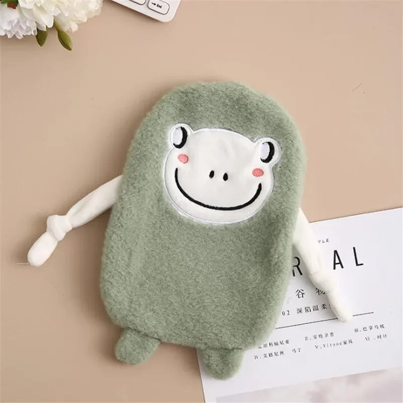 Bouillotte_En_Peluche_Animaux_Mignon_350ml_Grenouille_Verte_2