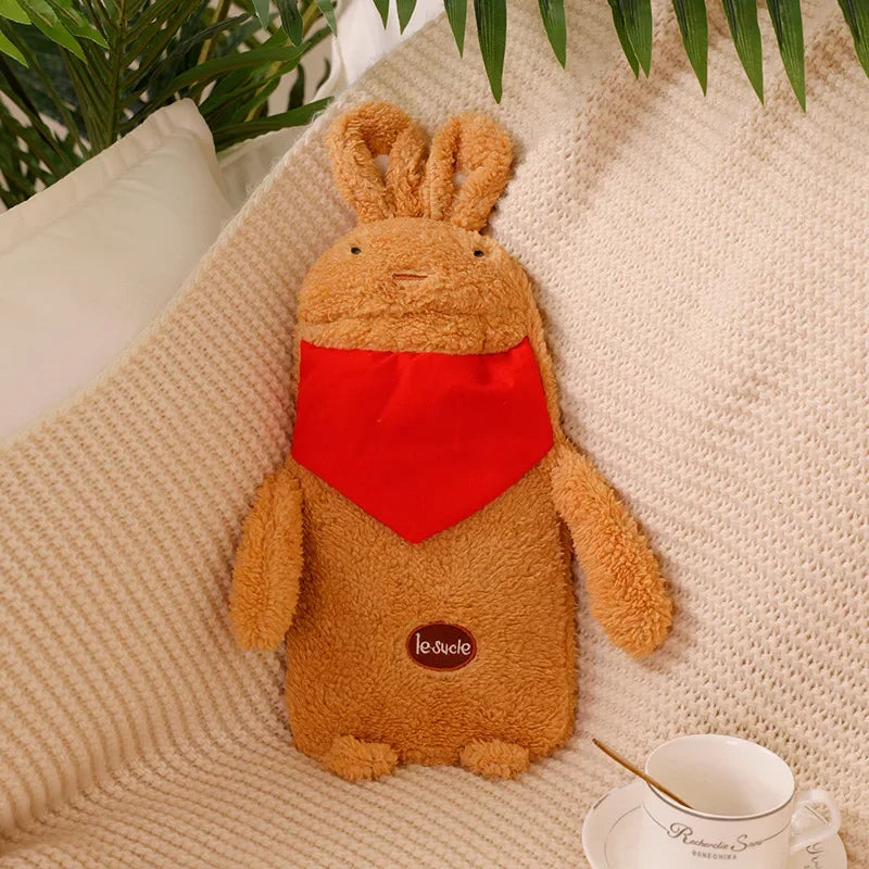 Bouillotte_Peluche_Eau_1L_Lapin_Marron