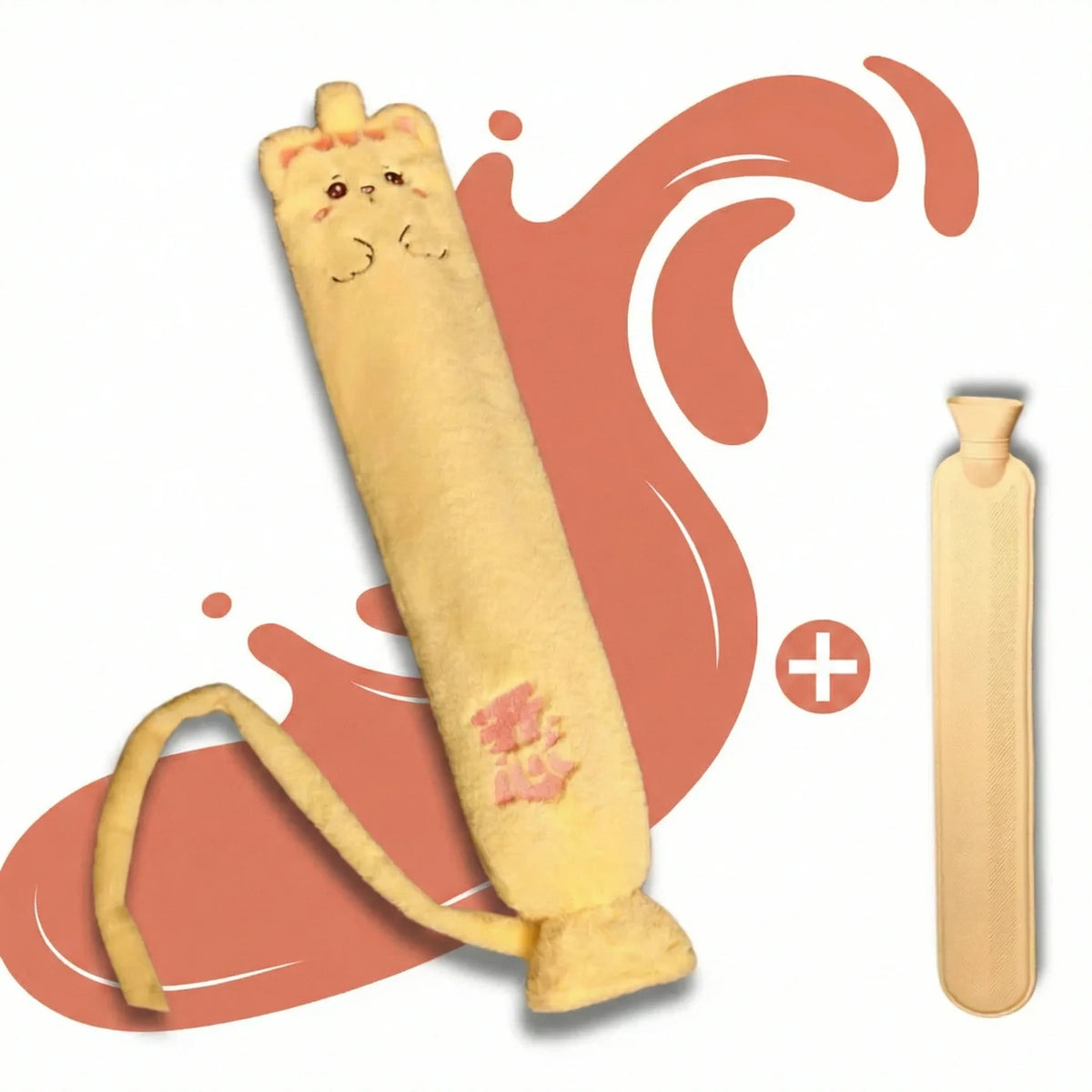 Bouillotte_Peluche_Kawaii_a_eau_longue_1L-et-demi_Tigre_Jaune