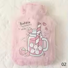 Bouillotte_Peluche_Motif_Kawaii_eau_500ml_Lapin_Mongolfiere_Blanc