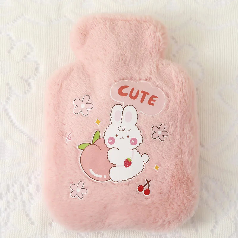 Bouillotte_Peluche_Motif_Kawaii_eau_500ml_Lapin_Rose_1