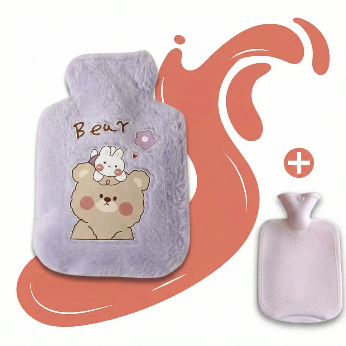 Bouillotte_Peluche_Motif_Kawaii_eau_500ml_Ourson_Et_Lapinou_Violet