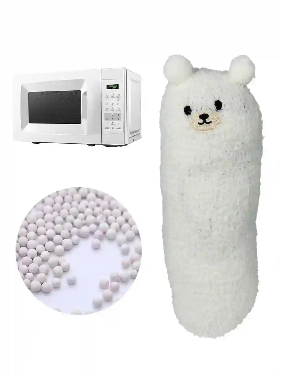 Bouillotte micro-onde céramique Ours Blanc