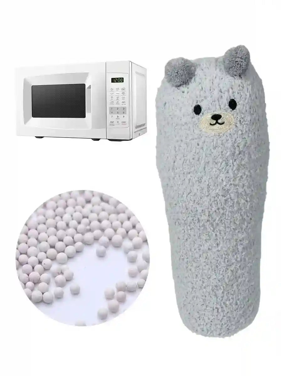 Bouillotte micro-onde céramique Ours Gris