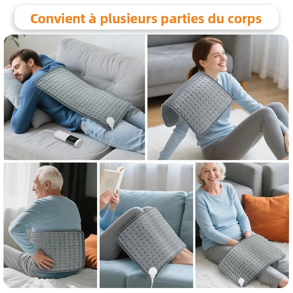 Coussin Chauffant Électrique avec Minuterie et Thermostat 1