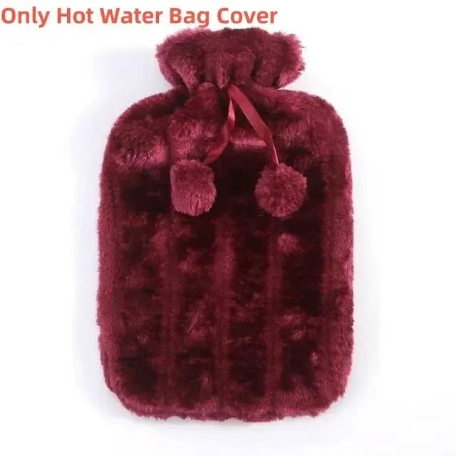 Housse Bouillotte 2L en Fourrure Ultra Douce – Chaleur Cocooning & Bien-Être