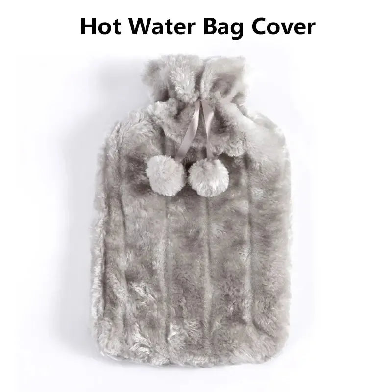 Housse Bouillotte 2L en Fourrure Ultra Douce – Chaleur Cocooning & Bien-Être