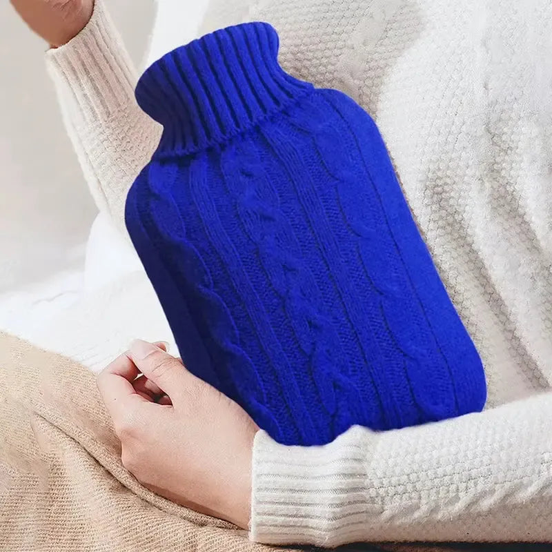 Housse pour Bouillotte à Eau 2L Tricotée – Chaleur Douce & Sensation Cocooning