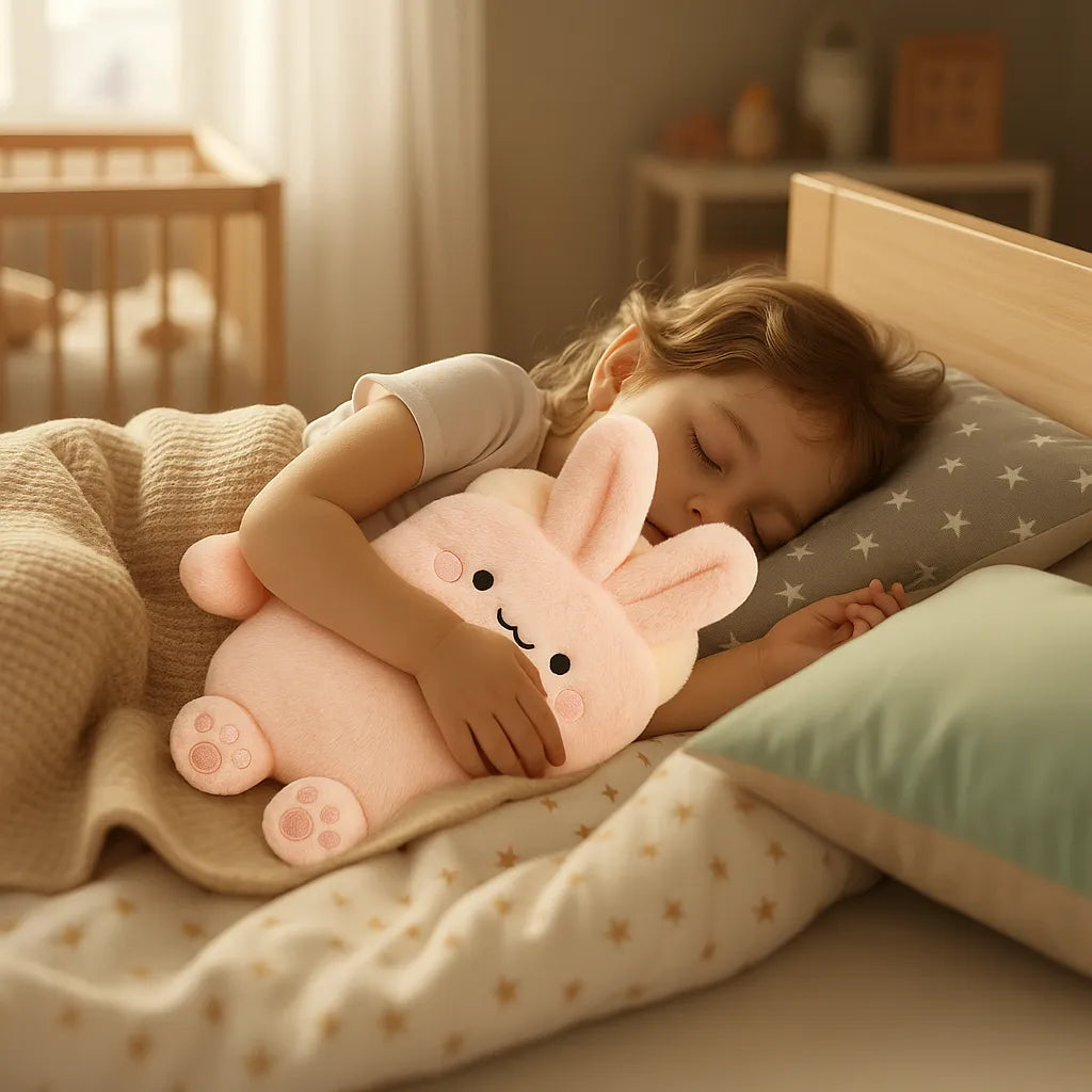 Peluche Lapin Rose Câlin