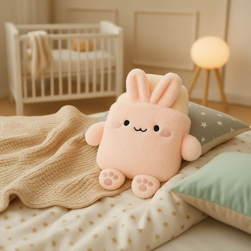 Peluche Lapin Rose Câlin