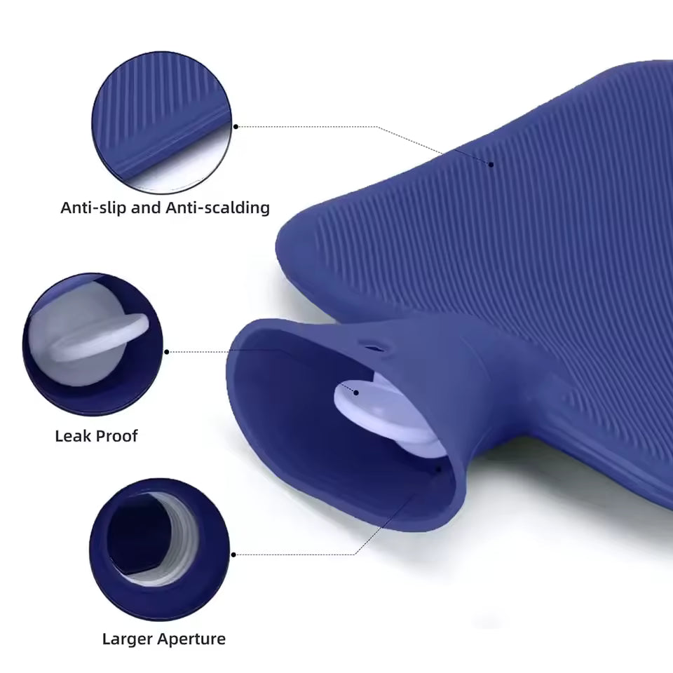 Bouillotte Tricotée 1 Litre – Format Compact & Chaleur Nomade