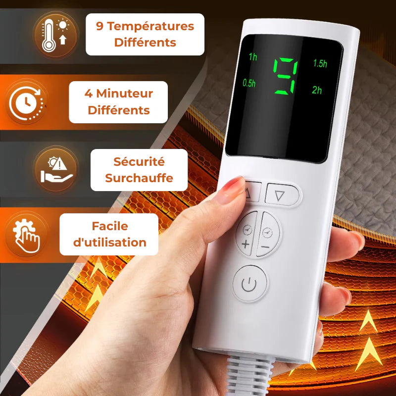 Ceinture Lombaire Chauffante Électrique – Température Réglable