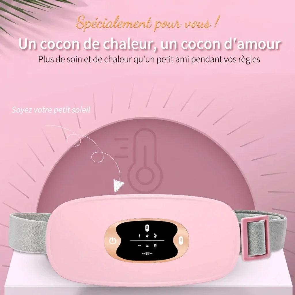 Bouillotte Ceinture Chauffante & Massante – Confort des Cycles